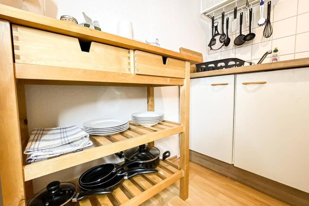 Apartment Am Auensee Mit Grosser Terrasse & Privat-Parkplatz 莱比锡 外观 照片